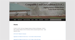 Desktop Screenshot of clucnorthfork.org